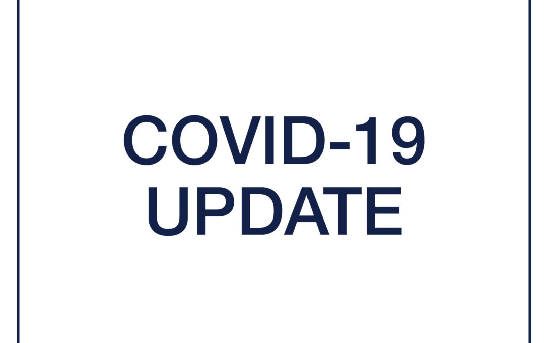 Covid 19 – Centre Update